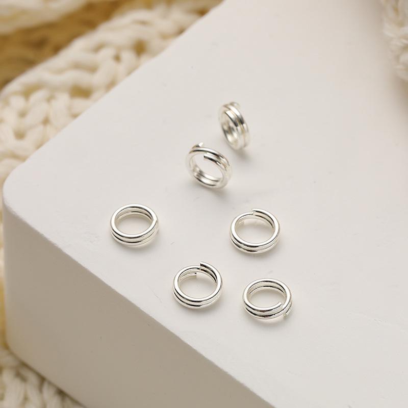 Eco-Friendly 14K Gold Plated Double Layer Jump Ring Jewelry Connector - Handmade Necklace & Bracelet Clasp Accessories