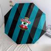 Southampton FC2pattern, Automatic Folding Umbrella, Portable and Foldable Design, 8 Ribs, a Christmas or Birthday Gift.