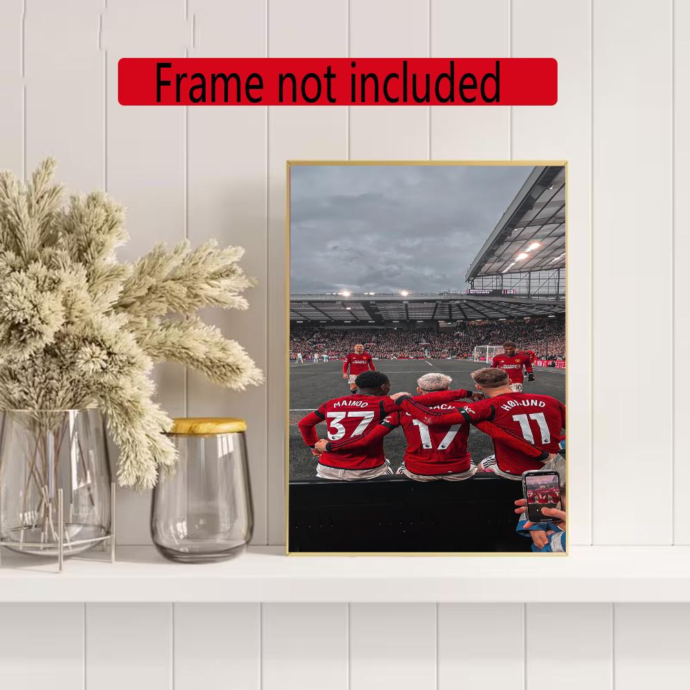 Manchester 5D Diy Diamond Painting Round Diamond Diy Frameless Holiday Artwork Suitable For Home Office Wall Decoration