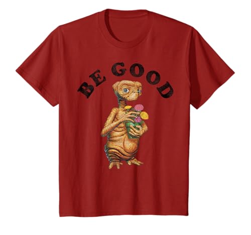 

E.T. Be Good E.T. Holding Flower Pot Graphic T-Shirt