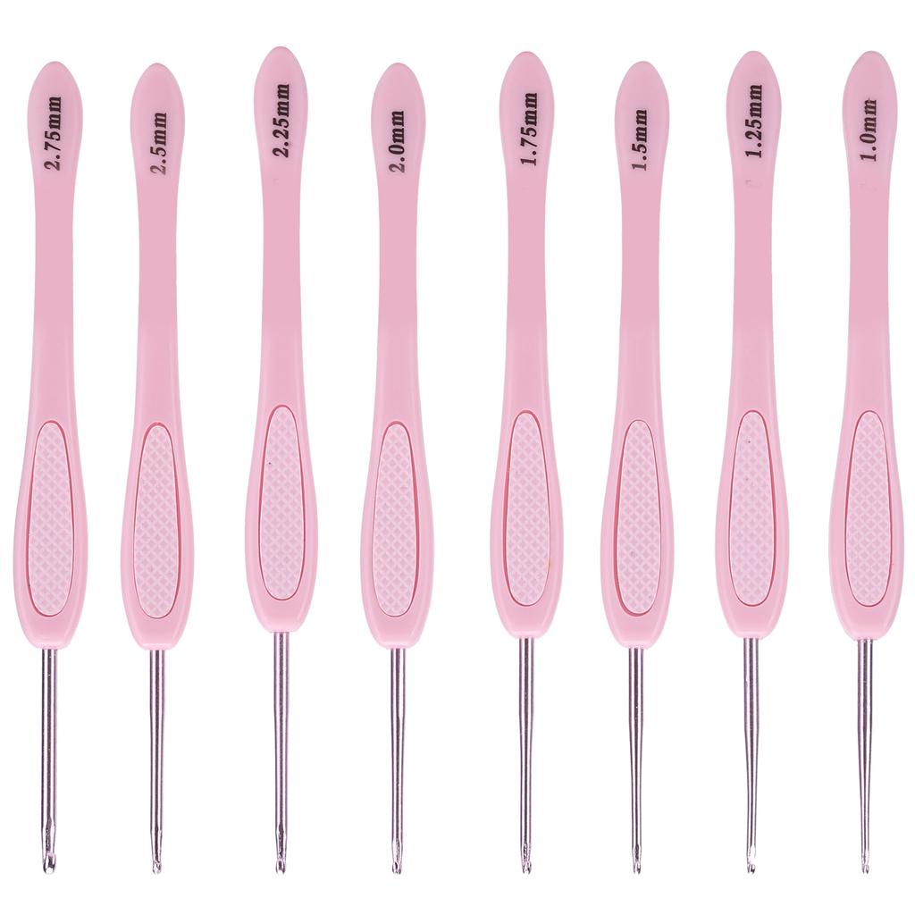 8pcs Crochet Hooks Sewing Needles Knitting Needles Crochet Hook Sweater Weaving Tools