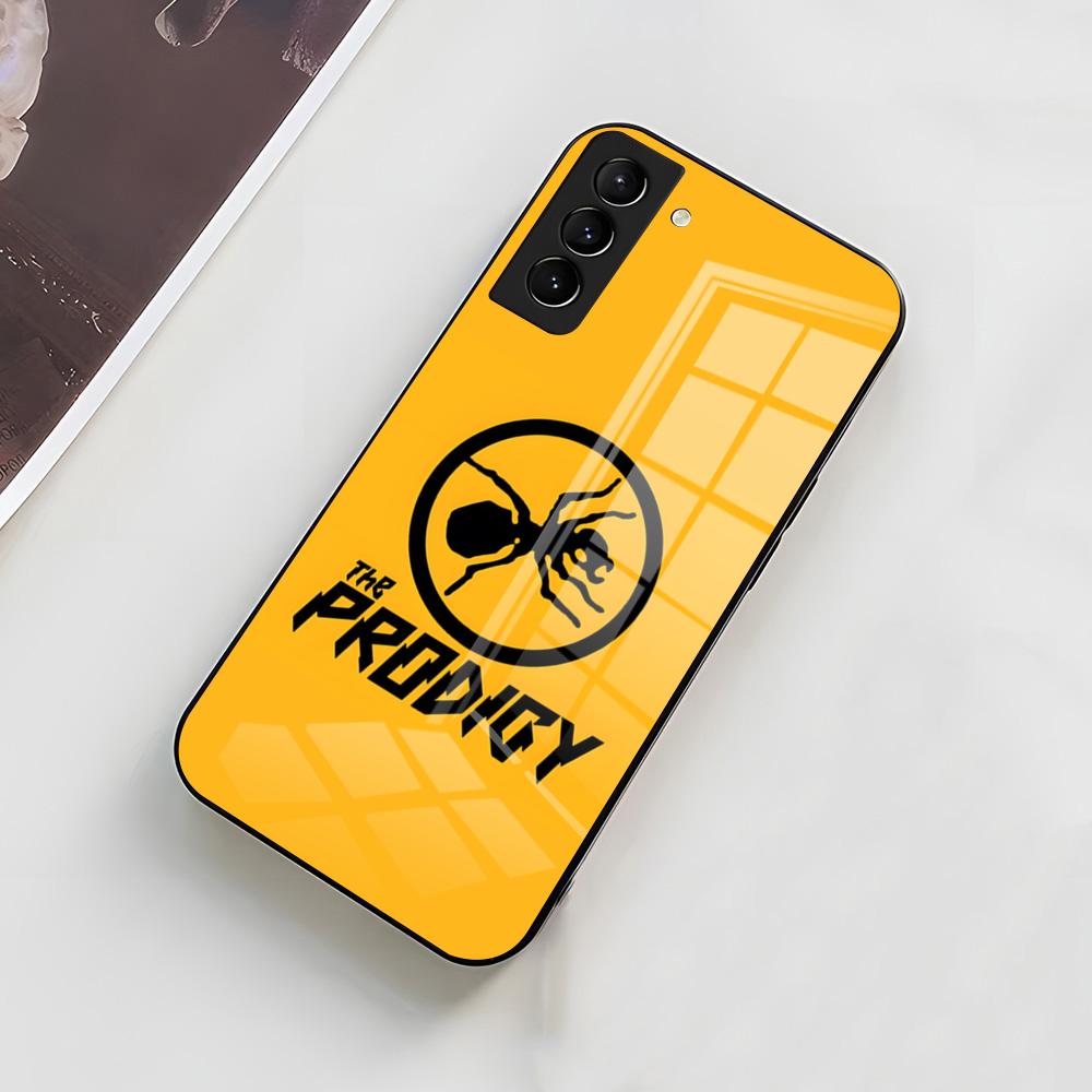 The Prodigy Artist Logo Phone Case For Samsung A56 A36 A26 A16 A15 A25 A35 A55 A14 A34 A24 A54 Glass Case Samsung A55