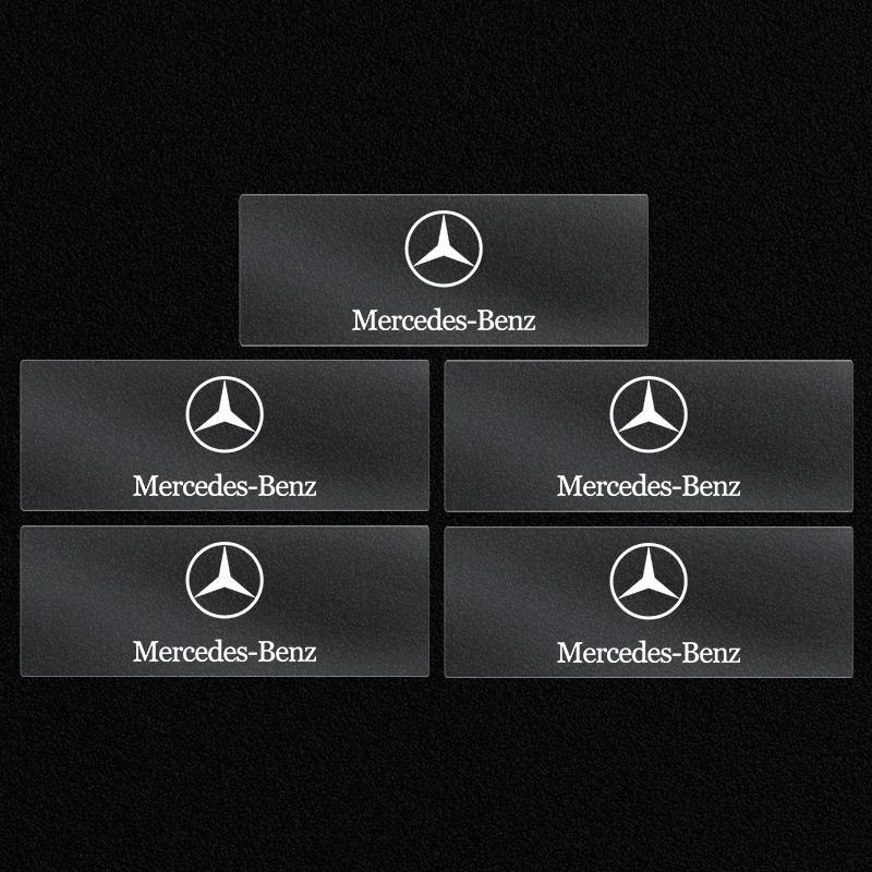Car Sticker 1/2/5/10pcs Car Badges Auto Interior Decor Logo Stickers For Mercedes Benz AMG Class W205 W203 GLC GLK W206 W220 A18