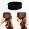 100-Piece Seamless Hair Ties, Black, Elastic Hair Bands, High Elasticity Rubber Bands for Ponytails and Hair Updo