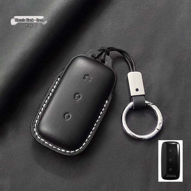 Geely Galaxy E5 Key Case: Genuine Leather for Starship 7emi/L6 Dragon Soaring/L7/e8.