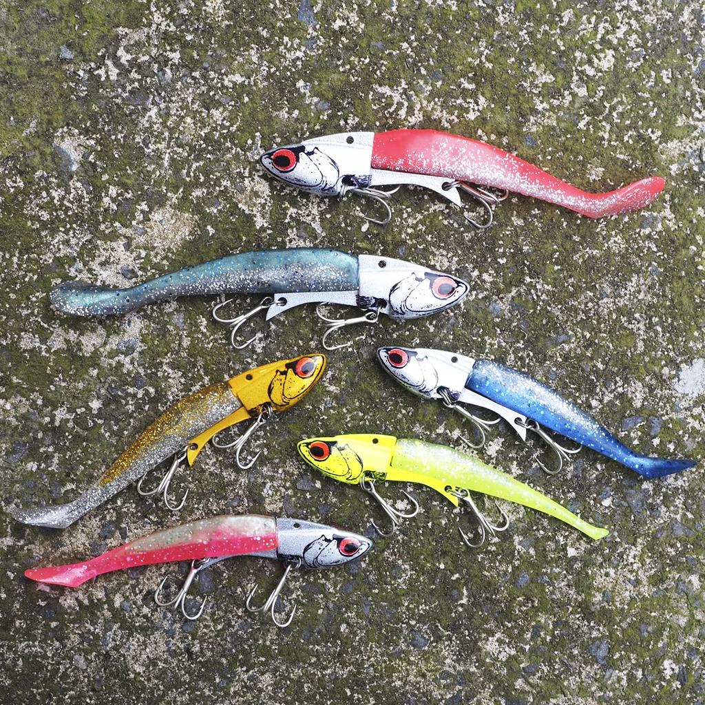 KOKO Lure Sea Bass Jig 16g and Set of Plate Jig for Sea and Bluefish Heads, 26g, 5, Heads, PJ, Bass, Flounder,