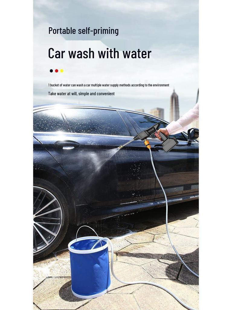 Przenośna ładowalna myjka ciśnieniowa do samochodu