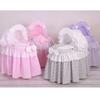Sweet Baby Doll Stroller Moses Basket for Dolls with Canopy