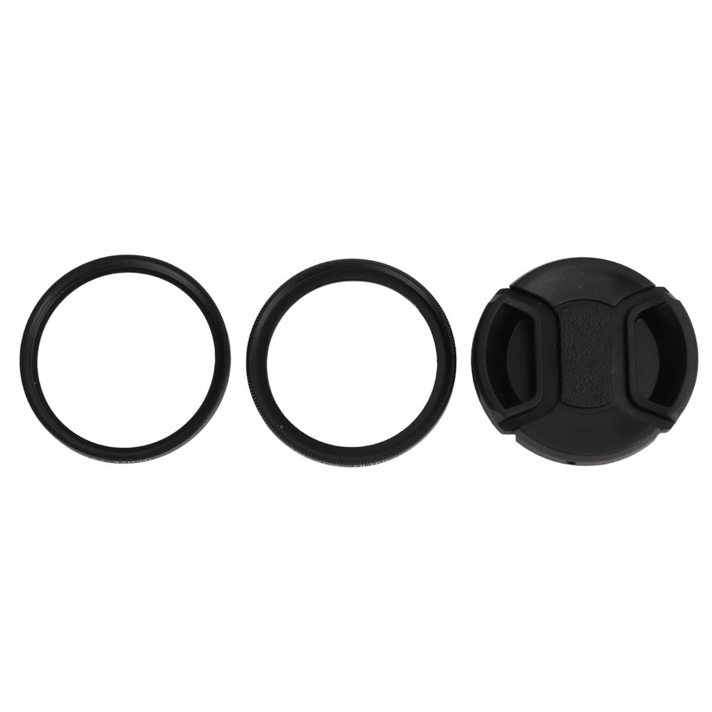 UV-Filterring Objektivdeckel-Set Ultraslim UV-Objektivfilterring-Set für Lumix LX7 Digitalkamera
