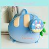 Cute Carrot Kids Backpack Bring A Small Rabbit Wallet Suitable For Children