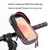 Colorful Waterproof Phone Bag & Touch-Screen Holder for Mountain Bikes