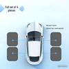 Car Sunshade with Suction Cups - Titanium Silver Heat Insulation Sun Protection for Windshield