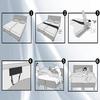 Adjustable Mattress Organizer Fixed Wear-resistant Shatterproof Connect Two Mattresses Stopper Household Supplies