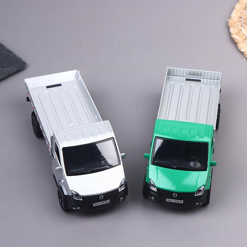 1:36 Scale Realistic Metal Delivery Truck Toy Miniature Transport Vehicle Model For Kids