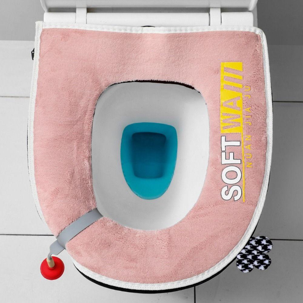 Silicone Toilet Lid Lifter Anti-Dirty Toilet Lid Handle Cute Toilet Seat Lifter  Closestool