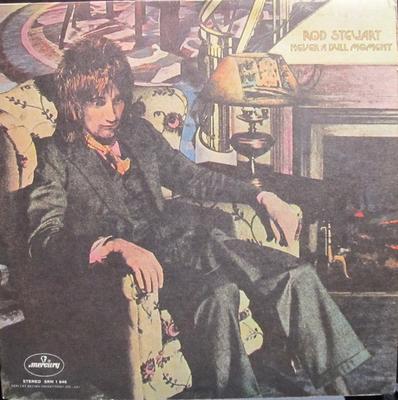 LP Record ROD STEWART - Never A Dull Moment SRM1646 MERCURY 1972 US Rock Used