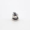 Used PANDORA SILVER 925 Silver Bracelet Necklace Charm Be Mine Mouse In Teacup Denmark Z83-4
