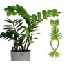 13Cm Frog Shaped Reusable Cable Wire Tie Cute Decorative Twist Bendable Garden Plant Support Adjustable Flexible Clip For Stem