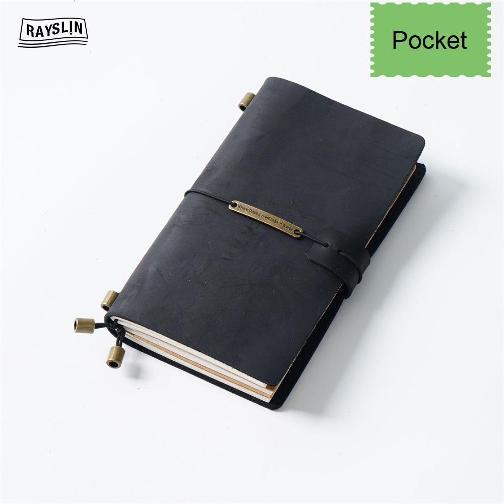7 Farben 4 Größen Reisetagebuch Echtes Leder Cover Handgefertigtes Notizbuch DIY A5 Tagebuch Büro Schule Notizbuch Kostenlose Namensprägung