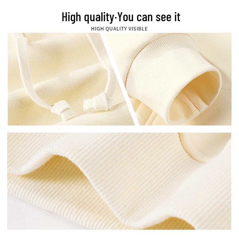 Jeanswest Unisex Loose Fit Hooded Sweatshirt with Radiant Stars Print