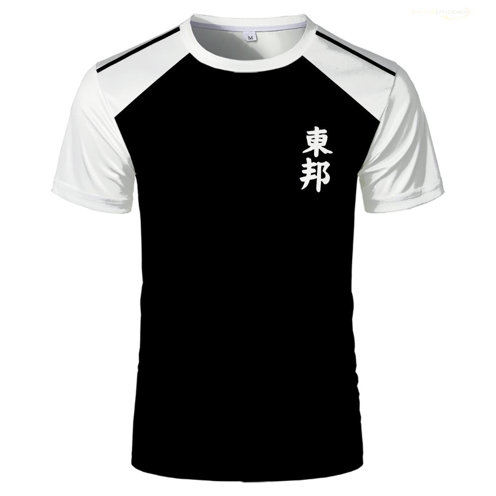 Captain Tsubasa Anime Tshirt Hyuga Cosplay Football Jersey Short-sleeved 3D Printed T-shirts Graphic Clothes