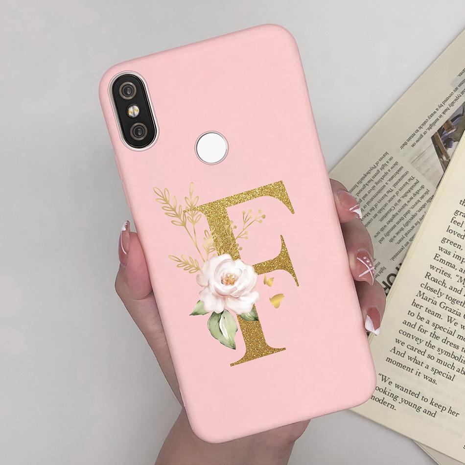 Case For Xiaomi Mi A2 A 2 Lite A1 A 1 MiA2 MiA1 Cute Letters TPU Silicone Bumper Soft Back Cover for Xiaomi Mi 5X 6X Phone Case