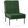 Relax Chair 65 x 79 x 87 cm Dark Green Velvet