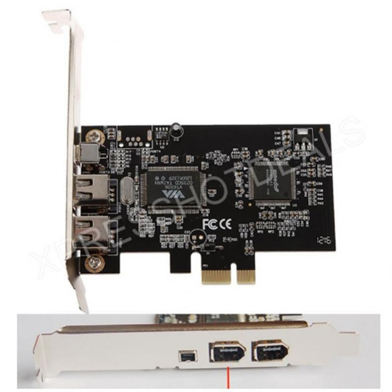 1394b Hard Disk Video Capture Card IEEE 1394 PCI Express Controller