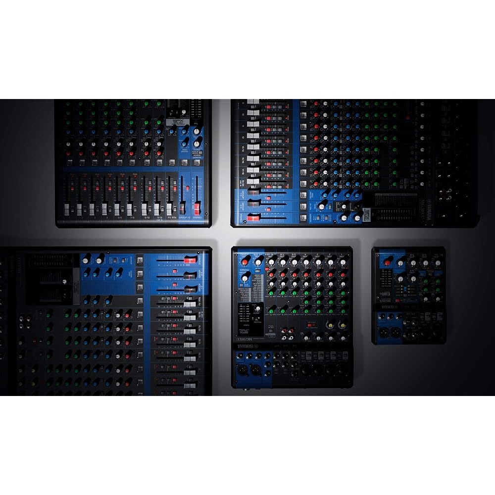 Yamaha Yamaha 12 Channel Mixing Console Audio Interface MG12XU Equipped with 24 High Quality Digi...