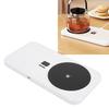 Mug Warmer White Multifunctional Temperature Controlled Cup Warmer with Wireless Charging 3 Temp Settings for Coffee Milk