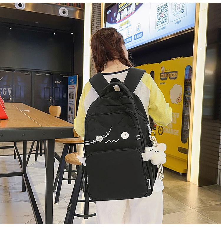 2025 Versatile Cartoon Backpack for Women and Students - Large Capacity for School