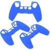 3Pcs Game Gamepad Handle Silicone Case Protective Sleeve Accessory for PS5 Game Console