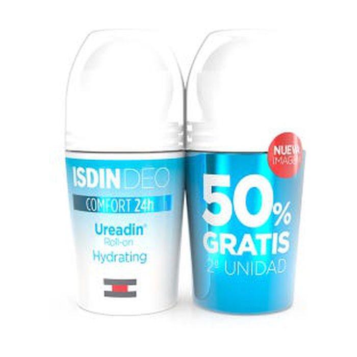 Déodorant Roll-on - ISDIN - Duo Ureadin - 24h - Hydratant - Sans Alcool
