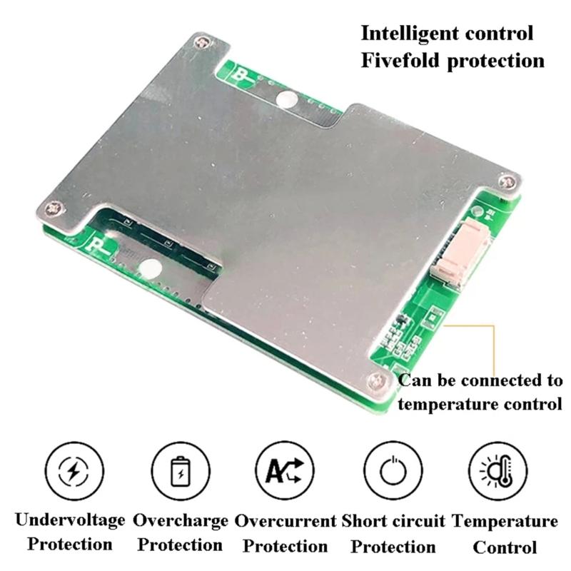 Lithium-Eisenphosphat-Batterieschutzplatine mit Balancierung, Überstrom-, Überladungs- und Kurzschlussschutz