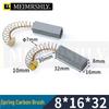 Extremely Wear-Resistant 8x11 Carbon Brush for Vacuum Cleaner