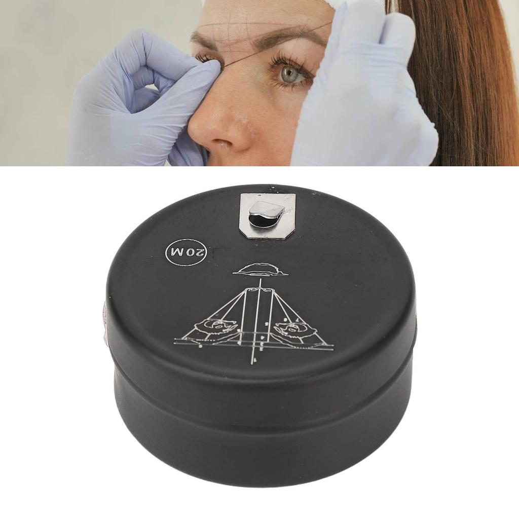 65.6ft Pre Inked Brow Mapping String Professional Buty Salon Makeup Microblading Marking Thrd