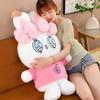 Adorable Plush Bunny Doll Soft Short Plush Stuffed Animal Pillow Cute Gift Toy