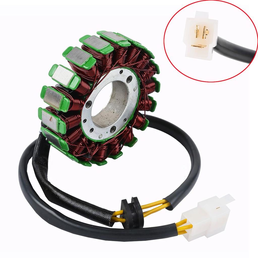 Bobina de estator de motocicleta com 3 pinos para Regal Raptor DD250G-2 DD250E-9 DD250G-3 DD300 DD350