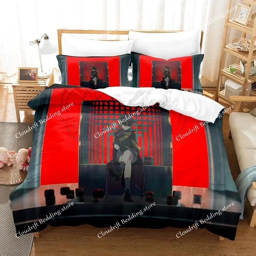 MILGRAM Single Double Queen King Size Bedding Set Boys Bedroom Duvet Cover Set 3D Printed Anime Bed Sheet Set