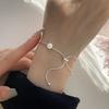 Luxus Damen Blumen Handarmband Verstellbares Freundschaftsarmband Gänseblümchen Armband Handaccessoire
