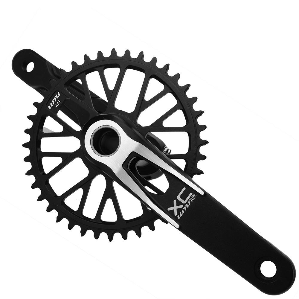 LUTU GXP Mountain Bike Crankset: Hollow Integrated 11/10/12-Speed AM/XC Single Chainring.