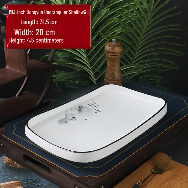 Creative Ceramic Deep Serving Plate