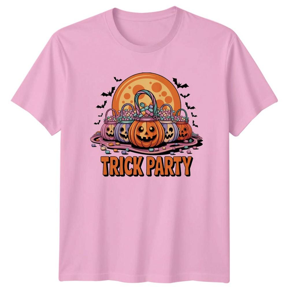 Trick Party TShirt Halloween Gift For Him And Her