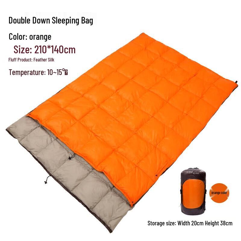 Tri-polar Double Camping Sleeping Bag