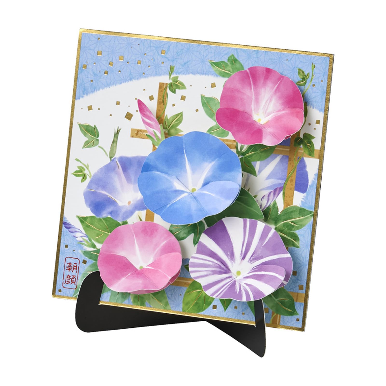 Sanrio Message Card Summer Morning Glory Shikishi JSP 687677 44-5 синий