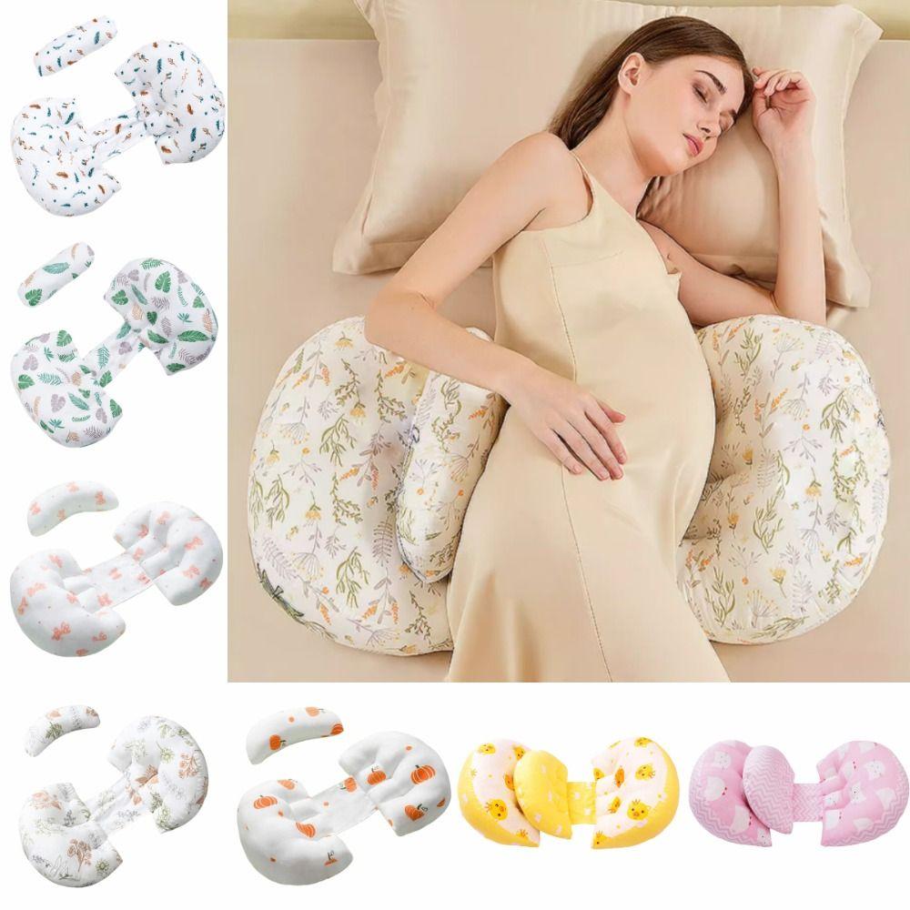 Cotton Waist Pillow Side Sleep Abdominal Support Pillow Comfort Maternity Pillow Pregnant Women