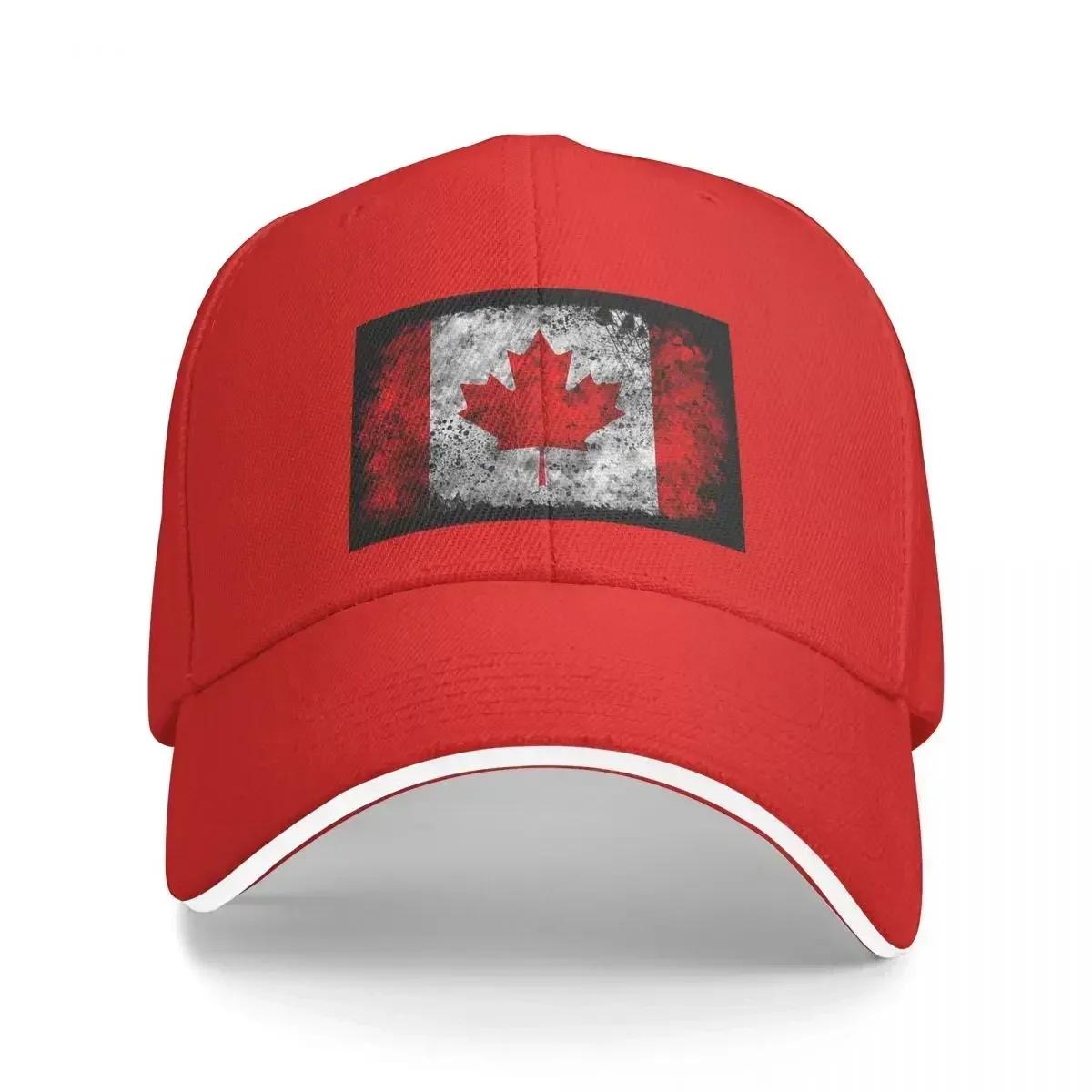 

Canada Flag Cap Fashion Casual Baseball Caps Adjustable Hat Hip Hop Summer Unisex Baseball Hats Polychromatic Customizable One Size