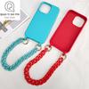 Catena Acrilica 17x23mm Colore Solido Opaco per Gioielli Fai-da-Te e Accessori per Capelli