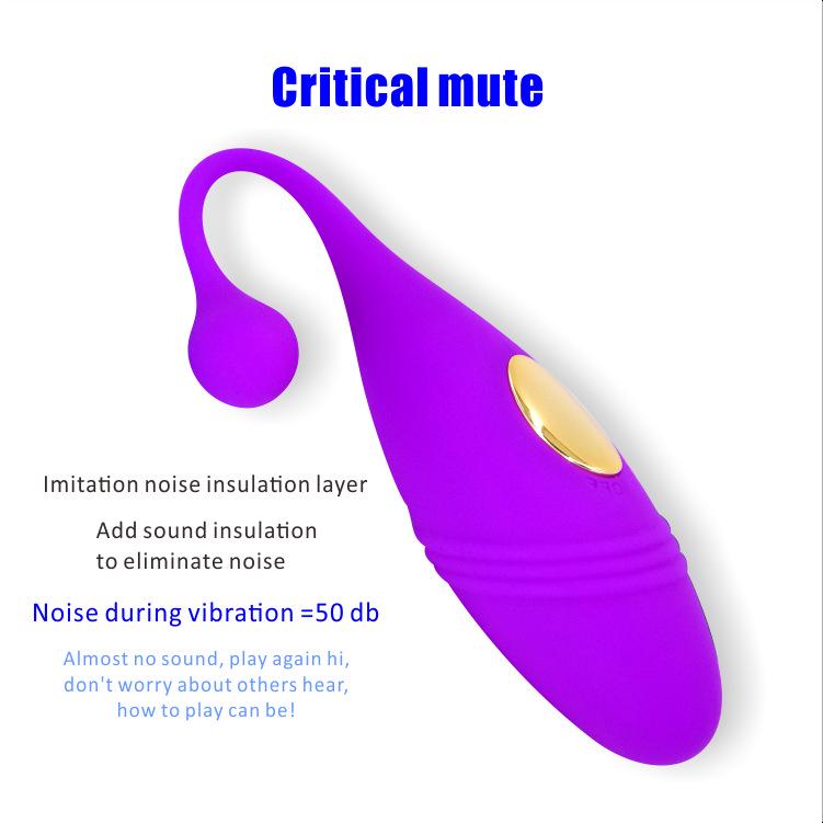 Women's Jumping Egg Vibration Masturbation Device Wireless Remote Control USB Charging Fun Silicone Waterproof Toy Adult Products