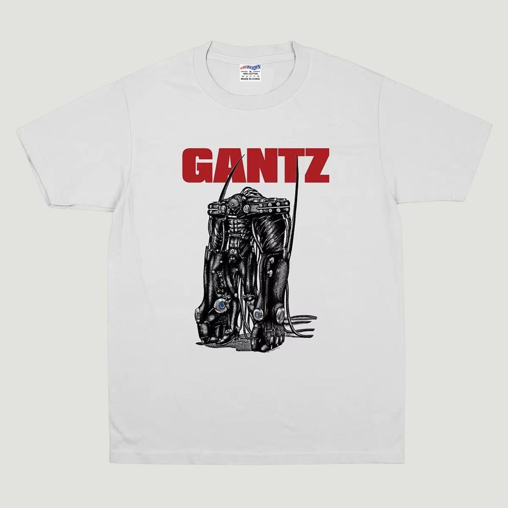 Gantz T-Shirt, Dark Sci Fi Horror Anime Tee, Japanese Manga Graphic Shirt, Retro Cyberpunk Survival Anime Unisex Tee